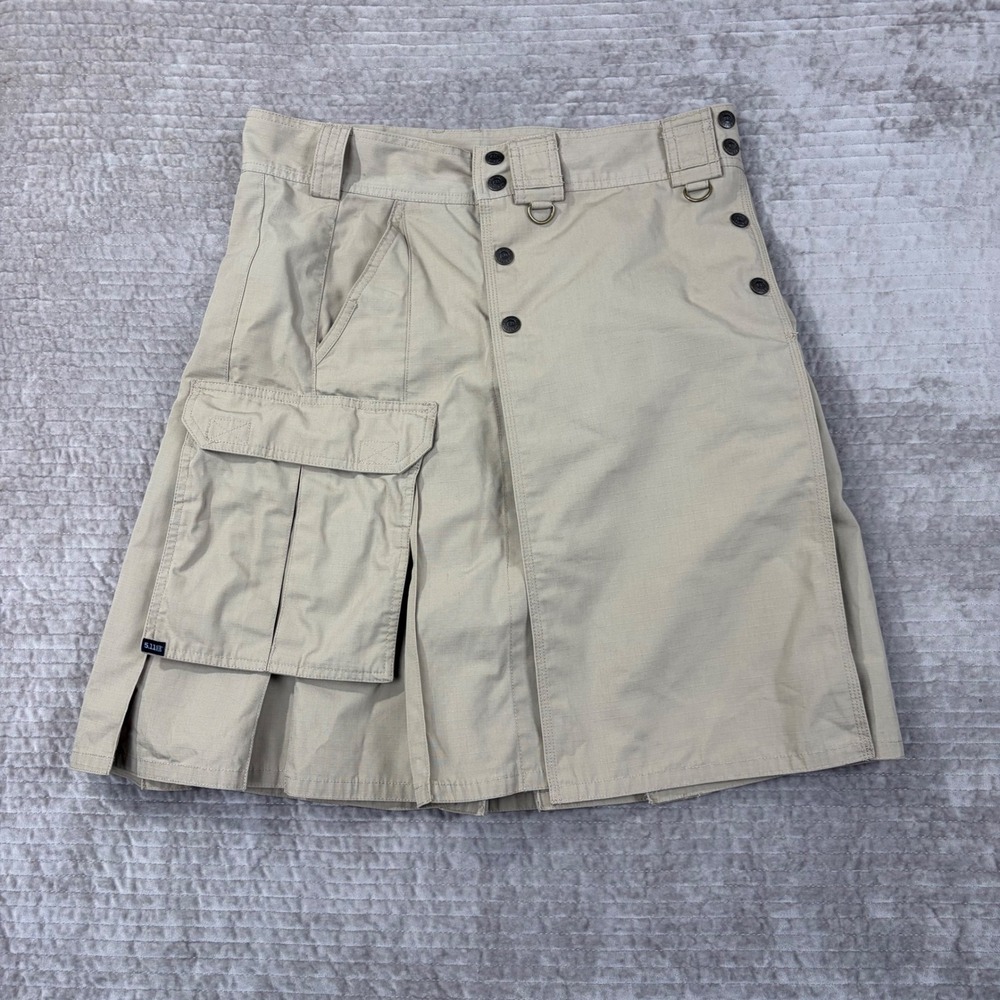 5.11 Tactical‎ Series Tactical Duty Kilt Khaki Tan Ripstop Cargo Mens 34 TDK